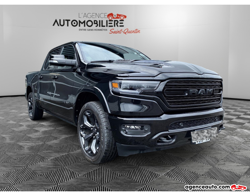 Aankoop Gebruikte Auto, Goedkope Gebruikte Auto | Agence Auto Dodge Ram 1500 CREW CAB 5.7 V8 HEMI e-TORQUE LIMITED PACK NIGHT Noir Jaar 2023 Automatique Bioethanol