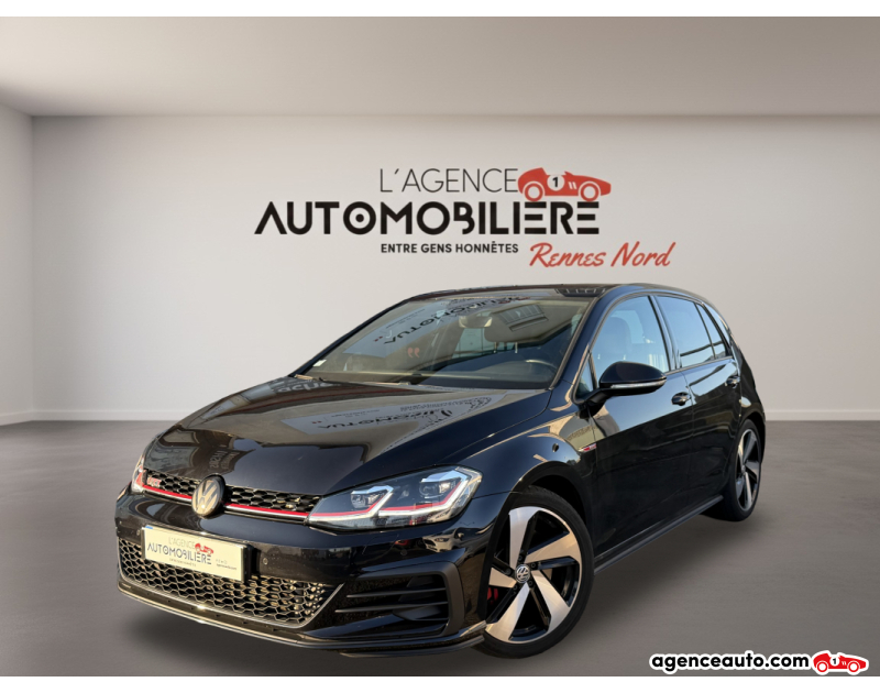 Achat voiture occasion, Auto occasion pas cher | Agence Auto Volkswagen Golf 2.0 TSI 245 DSG7 GTI Performance Noir Année 2019 Automatique Essence