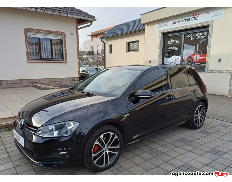Compra de Coches Usados, Coches Usados Baratos %'|'% Agence Auto Volkswagen Golf VII 2.0 TDI 150 CH DGS6 CONFORTLINE BUSINESS BOITE NEUVE Noir Año 2017 Automatique Diesel