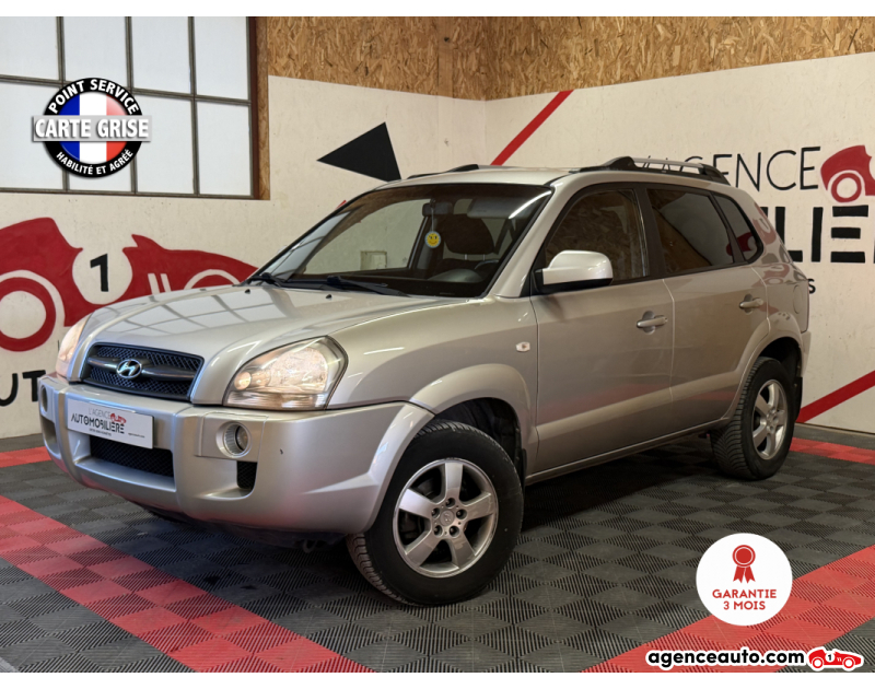 Compra de Coches Usados, Coches Usados Baratos %'|'% Agence Auto Hyundai Tucson 2.0 CRDi 140 ch Pack Edition 4x2 Argent Año 2009 Manuelle Diesel