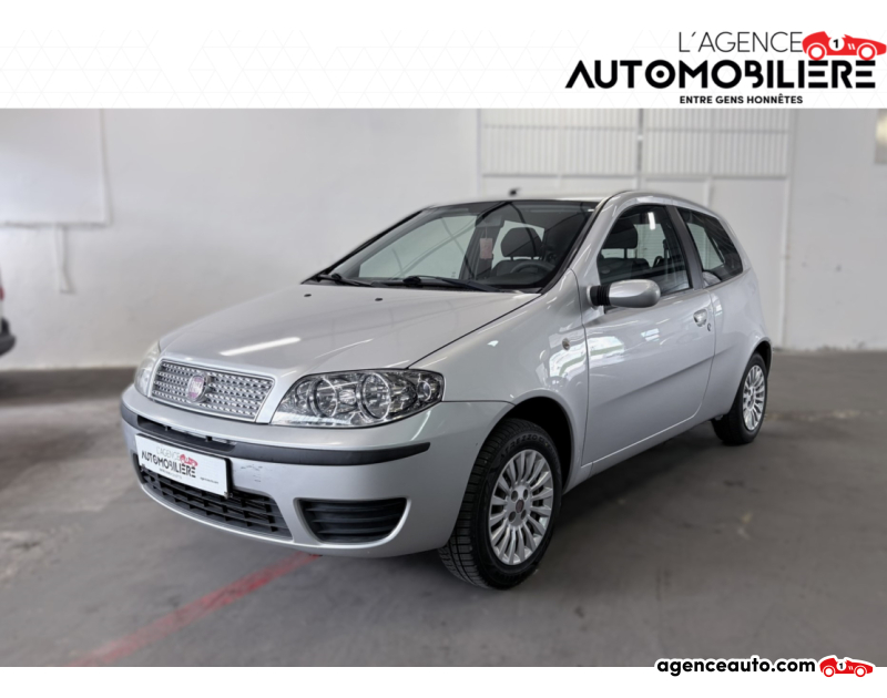 Compra de Coches Usados, Coches Usados Baratos %'|'% Agence Auto Fiat Punto 1.2 Classic Gris Año 2008 Manuelle Essence