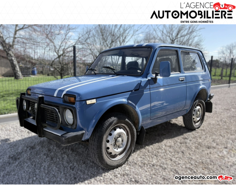 Compra de Coches Usados, Coches Usados Baratos %'|'% Agence Auto Lada Niva 1.7 i 4x4 79 cv Bleu Año 2001 Manuelle Essence