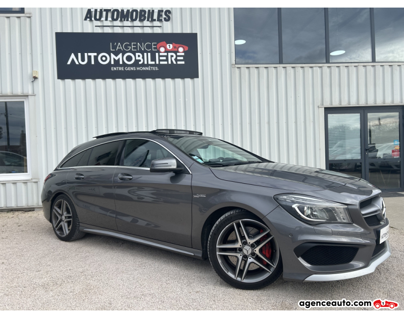 Achat voiture occasion, Auto occasion pas cher | Agence Auto Mercedes Classe CLA Shooting Brake 45 AMG 4Matic 360ch Gris Année 2016 Automatique Essence