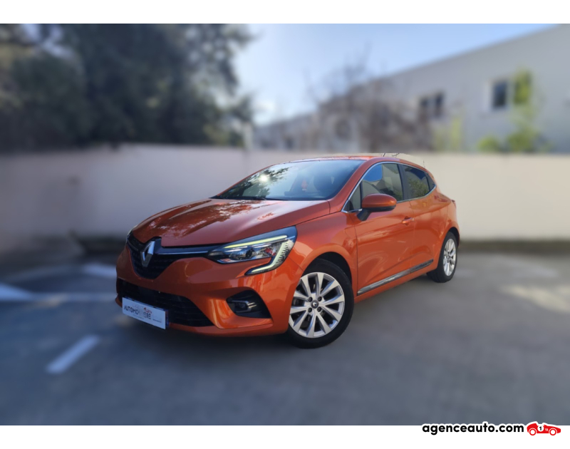 Compra de Coches Usados, Coches Usados Baratos %'|'% Agence Auto Renault Clio Renault Clio V 1.0 TCe 100 Intens – Grand écran – CarPlay –  Chaine de distribution Orange Año 2020 Manuelle Essence