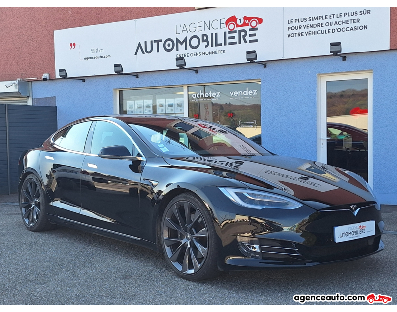 Compra de Coches Usados, Coches Usados Baratos %'|'% Agence Auto Tesla Model S Long Range Noir Año 2020 Automatique Électrique