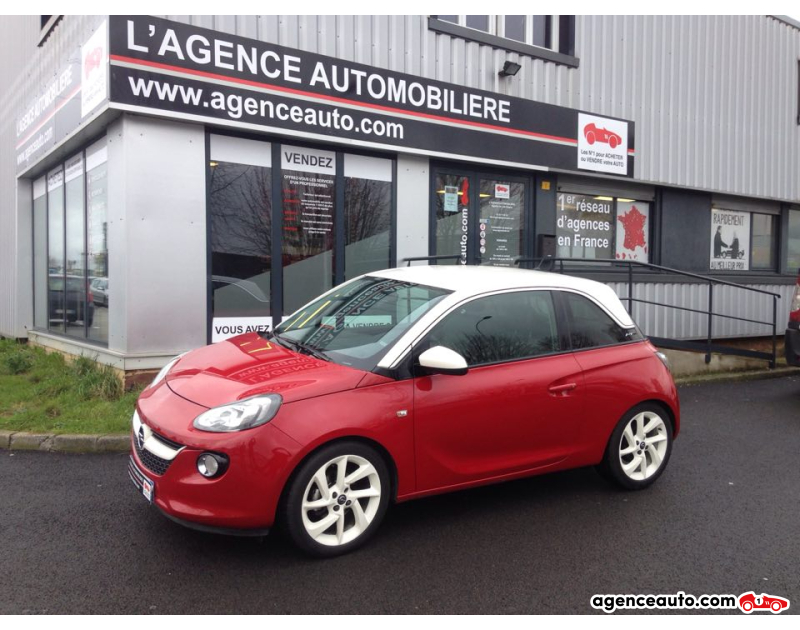 Achat voiture occasion, Auto occasion pas cher | Agence Auto Opel Adam 1.4 TWINPORT 100 CH SLAM Violet Année 2013 Manuelle Essence