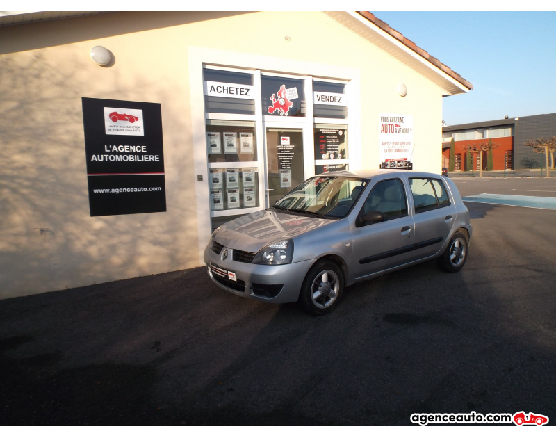 Achat voiture occasion, Auto occasion pas cher | Agence Auto Renault Clio 1,2 GPL CAMPUS AUTHENTIQUE Violet Année 2007 Manuelle Essence