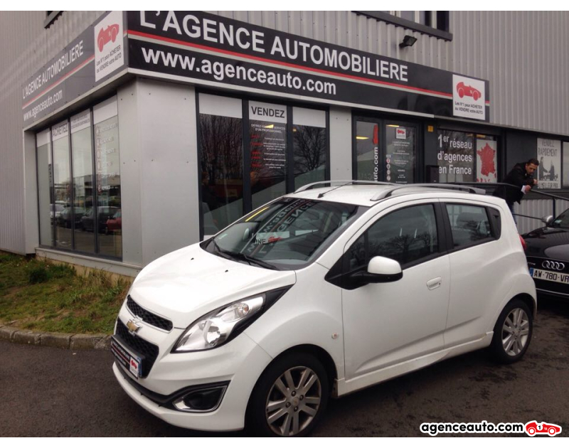 Compra de Coches Usados, Coches Usados Baratos %'|'% Agence Auto Chevrolet Spark 1.2 16V 81 LTZ Violet Año 2013 Manuelle Essence