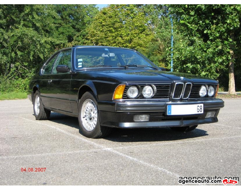 Achat voiture occasion, Auto occasion pas cher | Agence Auto Bmw Série 6 635 CSI Violet Année 1988 Manuelle Essence