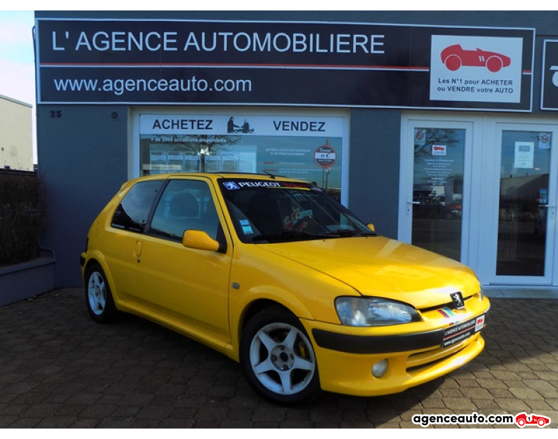 Achat voiture occasion, Auto occasion pas cher | Agence Auto Peugeot 106 Enfant Terrible 1.4 i 75 Violet Année 2003 Manuelle Essence