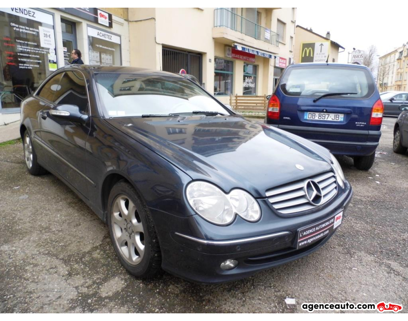 Achat voiture occasion, Auto occasion pas cher | Agence Auto Mercedes CLK 270 Violet Année 2003 Automatique Essence