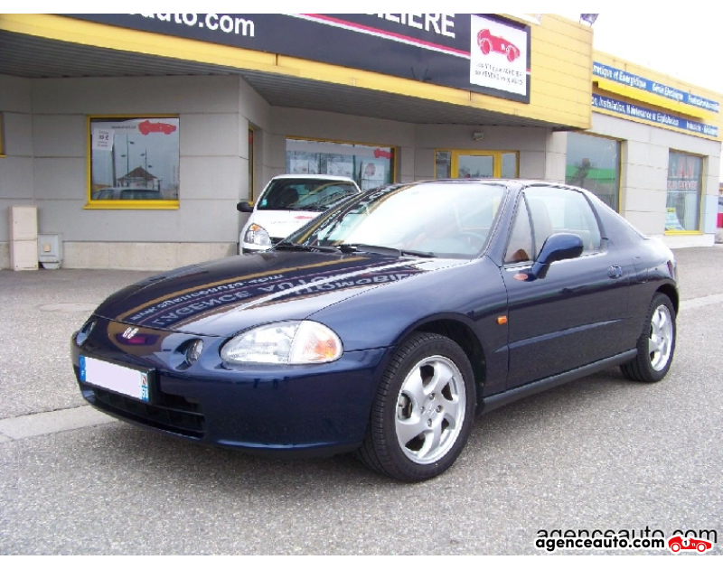 Achat voiture occasion, Auto occasion pas cher | Agence Auto Honda CRX ESI 1.6 Del Sol MOTEGI Violet Année 1998 Manuelle Essence