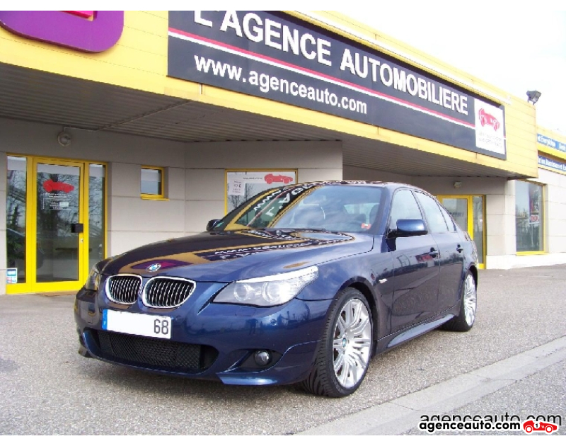 Compra de Coches Usados, Coches Usados Baratos %'|'% Agence Auto Bmw Série 5 535D pack M Púrpura Año 2007 Manual Gasolina