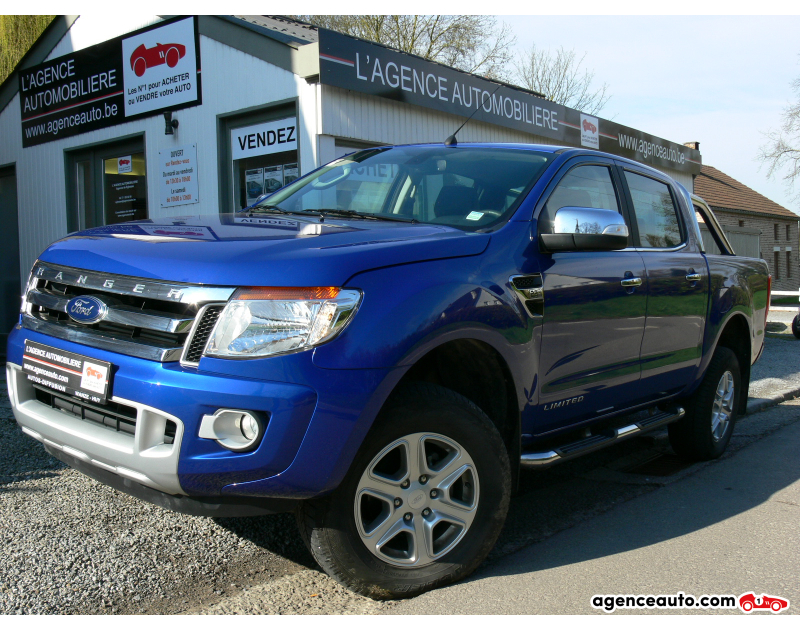 Aankoop Gebruikte Auto, Goedkope Gebruikte Auto | Agence Auto Ford Ranger 2.2 D Limited 4X4 Utilitaire Violet Jaar 2014 Manuelle Essence