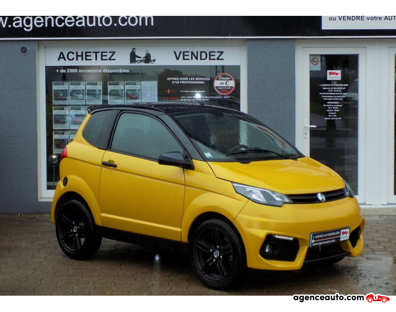 Gebrauchtwagenkauf, Günstige Gebrauchtwagen | Automobilienagentur Aixam City GTO 1500 KMs Violet Jahr 2015 Automatique Essence