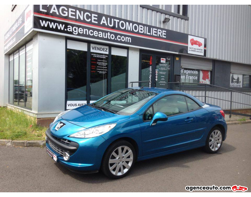 Achat voiture occasion, Auto occasion pas cher | Agence Auto Peugeot 207 CC 1.6 16 V 120 CH SPORT Violet Année 2008 Manuelle Essence