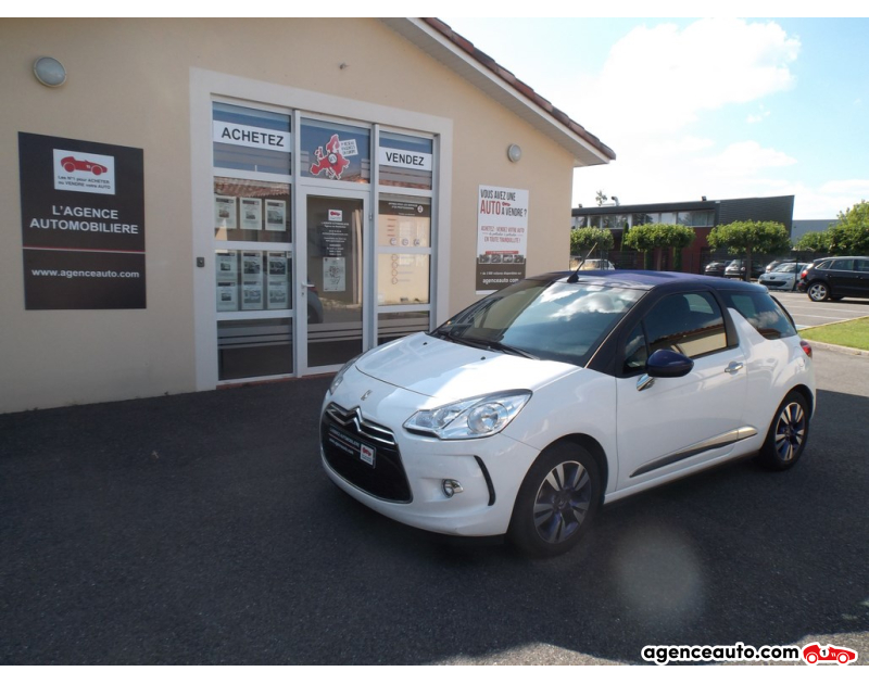 Achat voiture occasion, Auto occasion pas cher | Agence Auto DS DS 3 Cabriolet VTi 82 PureTech So Chic Violet Année 2013 Manuelle Essence
