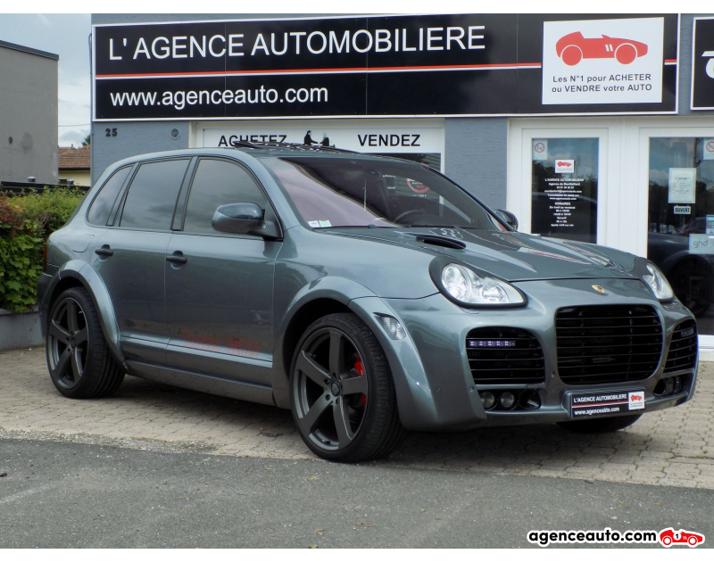 Achat voiture occasion, Auto occasion pas cher | Agence Auto Porsche Cayenne (955) Magnum Techart 4.8 V8 500 TURBO TIPTRONIC Violet Année 2005 Automatique Essence