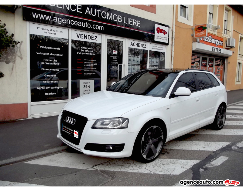 Achat voiture occasion, Auto occasion pas cher | Agence Auto Audi A3 Sportback 2.0 TDi 170 Quattro S-Line Violet Année 2008 Manuelle Essence