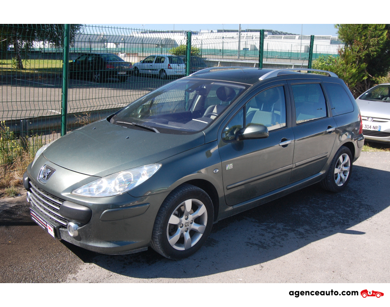 Aankoop Gebruikte Auto, Goedkope Gebruikte Auto | Agence Auto Peugeot 307 SW 1.6 HDI110 RWC FAP Violet Jaar 2007 Manuelle Essence