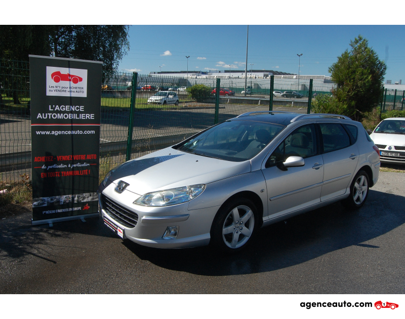 Achat voiture occasion, Auto occasion pas cher | Agence Auto Peugeot 407 SW 2.0 HDI136 PREMIUM BAA6 FAP Violet Année 2007 Automatique Essence