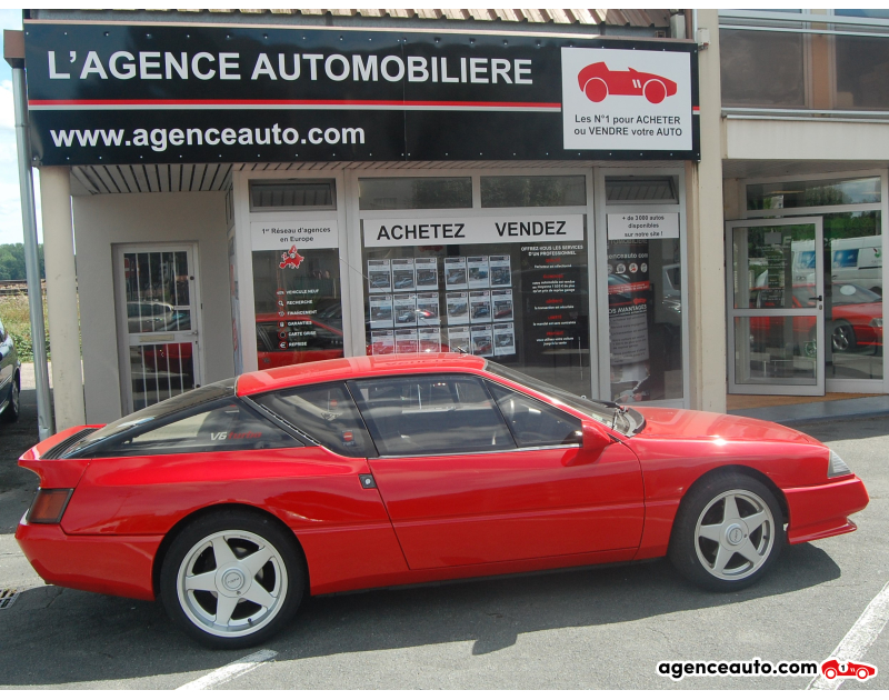 Gebrauchtwagenkauf, Günstige Gebrauchtwagen | Automobilienagentur Renault Alpine V6 GT Turbo Violet Jahr 1987 Manuelle Essence