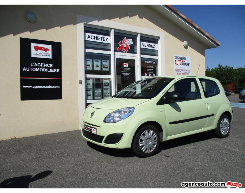 Achat voiture occasion, Auto occasion pas cher | Agence Auto Renault Twingo II 1.2 60 Authentique Violet Année 2008 Manuelle Essence