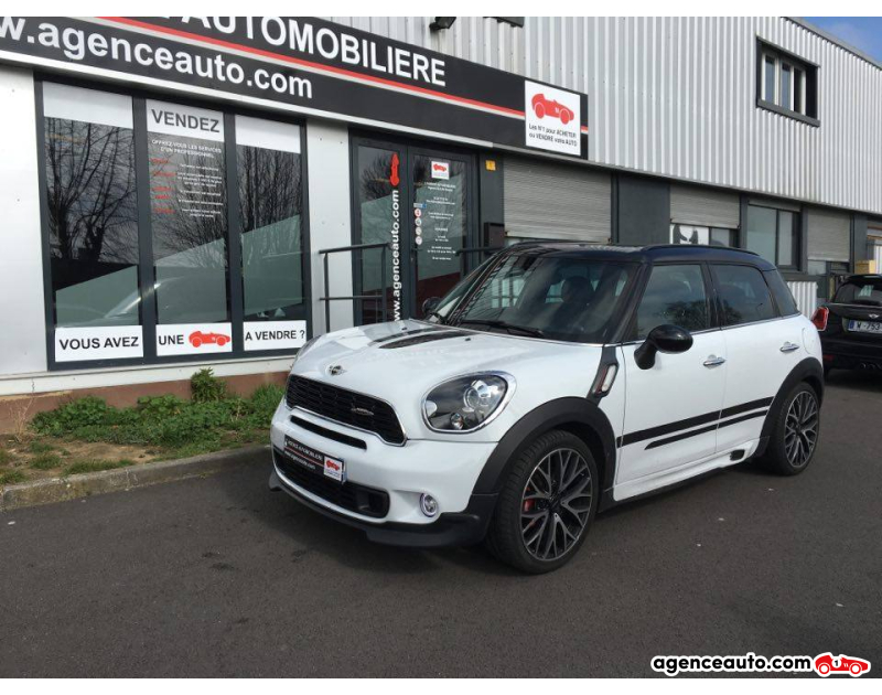 Achat voiture occasion, Auto occasion pas cher | Agence Auto Mini Countryman JOHN COOPER WORKS 1.6 218 CH EDITION LIMITEE Violet Année 2014 Automatique Essence