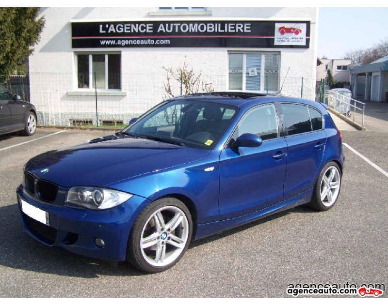 Compra de Coches Usados, Coches Usados Baratos %'|'% Agence Auto Bmw Série 1 120d 177 pack M shadow line Violet Año 2006 Manuelle Essence