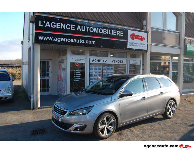 Achat voiture occasion, Auto occasion pas cher | Agence Auto Peugeot 308 SW 1.6 e-hdi 115 FELINE Violet Année 2015 Manuelle Diesel