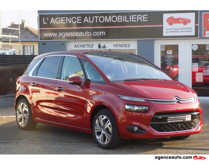 Achat voiture occasion, Auto occasion pas cher | Agence Auto Citroen C4 Picasso THP 165 s/s EAT6 Exclusive - Pack Drive Assist 3 Violet Année 2016 Automatique Essence