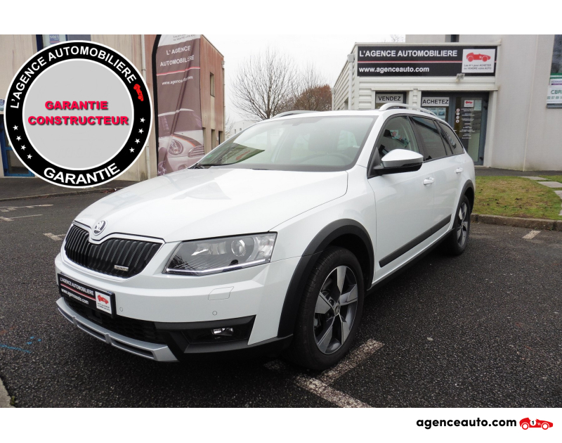 Achat voiture occasion, Auto occasion pas cher | Agence Auto Skoda Octavia Combi 2.0 tdi 184 ch SCOUT Violet Année 2016 Automatique Essence