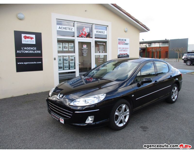 Compra de Coches Usados, Coches Usados Baratos %'|'% Agence Auto Peugeot 407 2.0 HDI 136 FELINE GPS CUIR Violet Año 2008 Manuelle Essence
