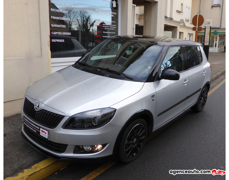 Achat voiture occasion, Auto occasion pas cher | Agence Auto Skoda Fabia 1.2 TSI 85 MONTE-CARLO Violet Année 2015 Manuelle Essence
