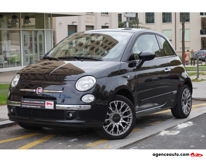 Achat voiture occasion, Auto occasion pas cher | Agence Auto Fiat 500 1.2 8V 69ch LOUNGE Violet Année 2015 Manuelle Essence