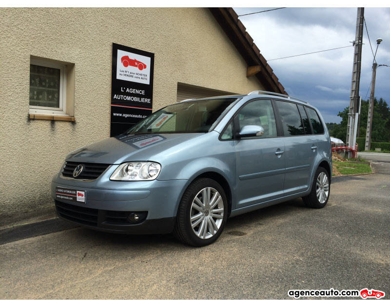 Compra de Coches Usados, Coches Usados Baratos %'|'% Agence Auto Volkswagen Touran 2.0 TDI 136 SPORT LINE Violet Año 2006 Manuelle Essence