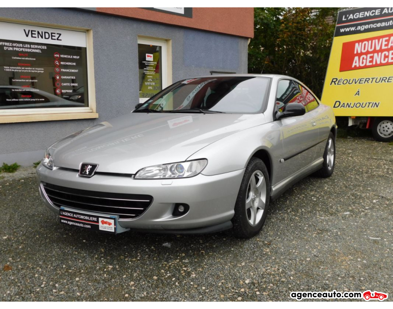 Aankoop Gebruikte Auto, Goedkope Gebruikte Auto | Agence Auto Peugeot 406 Coupé 2.2 HDi 136 Griffe Purper Jaar 2003 Handgeschakelde auto Diesel