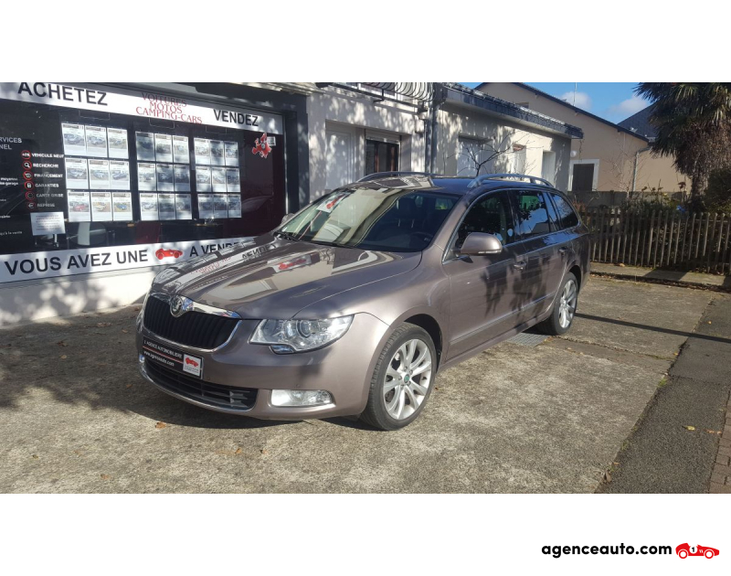 Compra de Coches Usados, Coches Usados Baratos %'|'% Agence Auto Skoda Superb uperb 2.0 TDI170 Praha DSG6 Violet Año 2011 Automatique Diesel