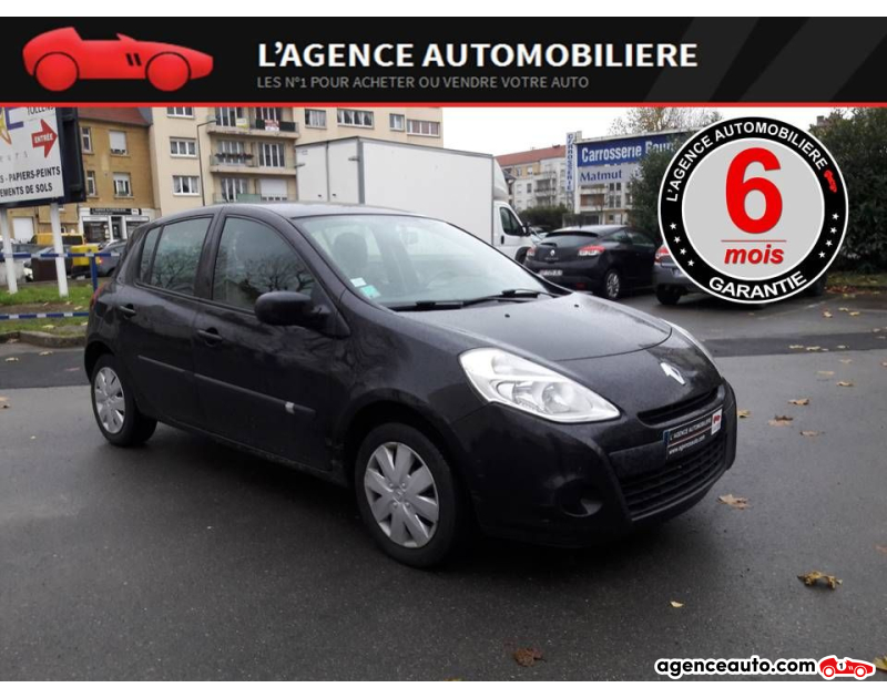 Achat voiture occasion, Auto occasion pas cher | Agence Auto Renault Clio 70 AUTHENTIQUE Violet Année 2010 Manuelle Diesel
