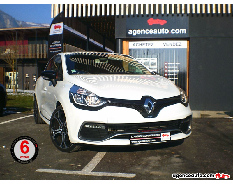 Achat voiture occasion, Auto occasion pas cher | Agence Auto Renault Clio 1.6 Turbo 220ch RS Trophy EDC Violet Année 2015 Automatique Essence