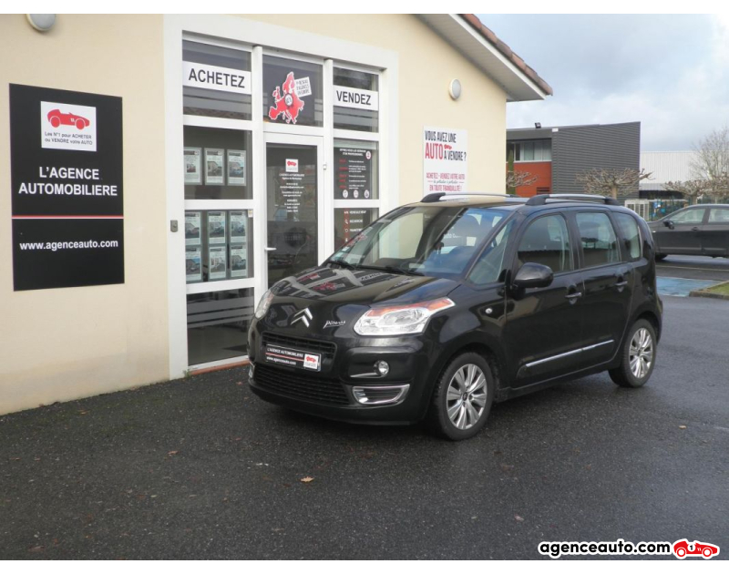 Achat voiture occasion, Auto occasion pas cher | Agence Auto Citroen C3 Picasso 1.6 HDI 90 CH EXCLUSIVE Violet Année 2010 Manuelle Diesel