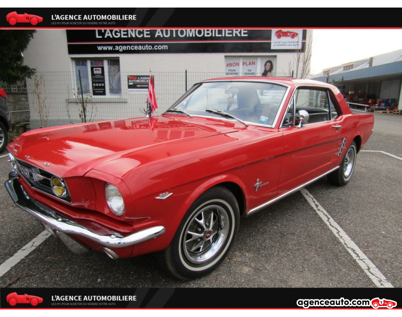 Achat voiture occasion, Auto occasion pas cher | Agence Auto Ford Mustang Coupe 4,6 v8 moteur 289 Violet Année 1966 Automatique Essence