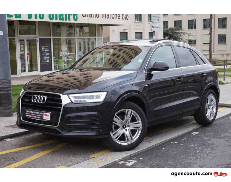 Achat voiture occasion, Auto occasion pas cher | Agence Auto Audi Q3 2.0 TFSi 180 S-Line Quattro S-Tronic 7 Euro6 Violet Année 2016 Automatique Essence