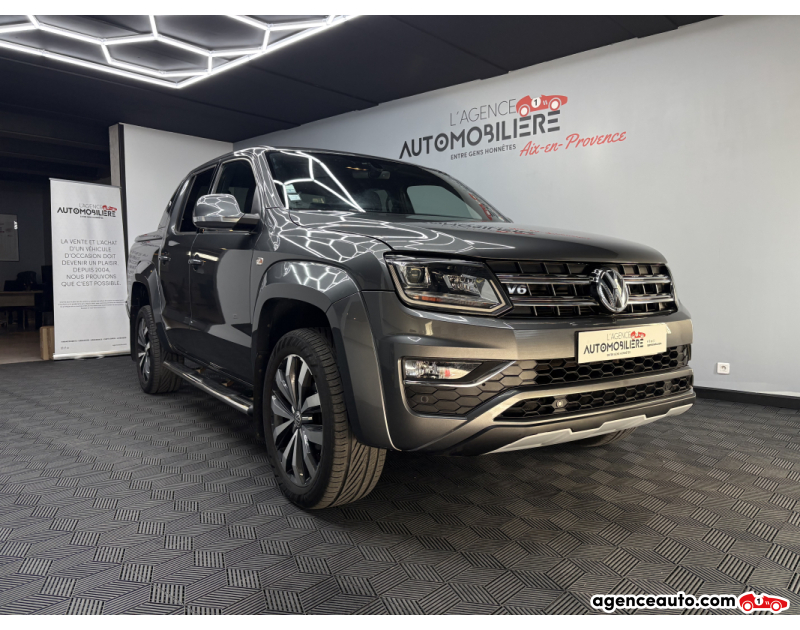 Compra de Coches Usados, Coches Usados Baratos %'|'% Agence Auto Volkswagen Amarok Phase 2 AVENTURA (S6 - S7) Double Cabine 3.0 TDi V6 4Motion 258CV Gris Año 2018 Automatique Diesel