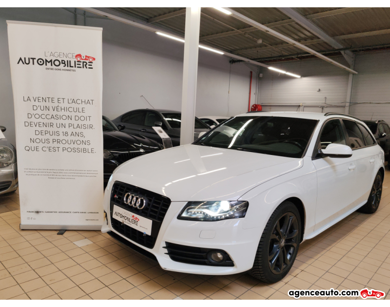 Achat voiture occasion, Auto occasion pas cher | Agence Auto Audi S4 Avant 3.0 V6 TFSI 333ch quattro S tronic 7 Blanc Année 2011 Automatique Essence