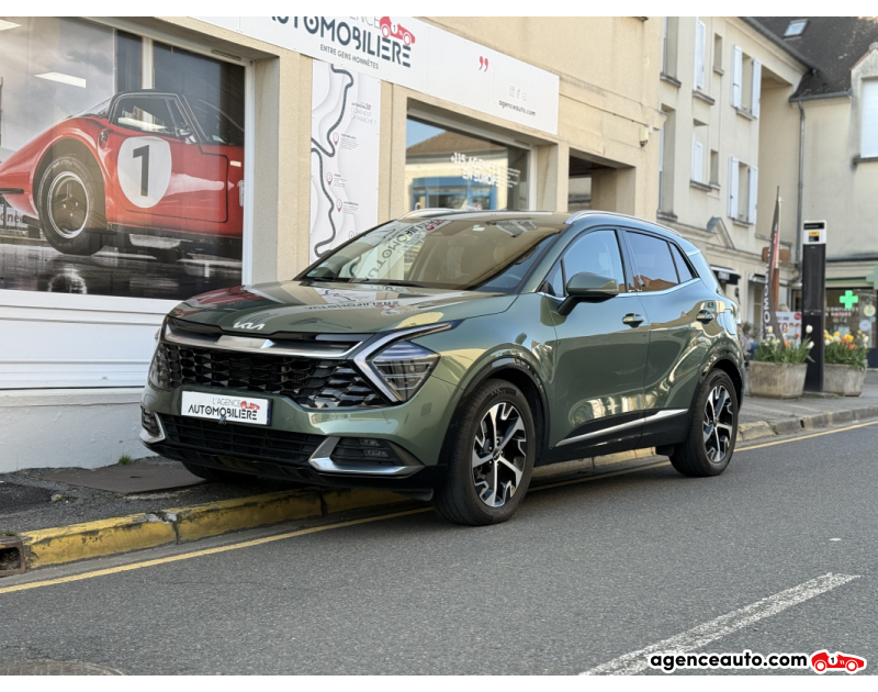 Achat voiture occasion, Auto occasion pas cher | Agence Auto Kia Sportage Kia sportage 1.6 t-gdi 150ch hybrid mhev Design Vert Année 2022 Automatique Hybride