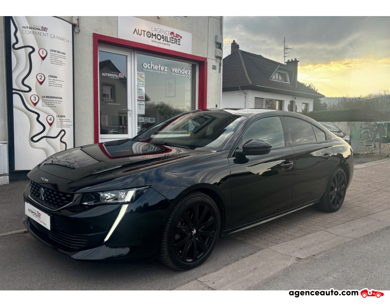 Achat voiture occasion, Auto occasion pas cher | Agence Auto Peugeot 508 II 2.0 BlueHDI EAT8 165 ch GT-LINE Black Series Noir Année 2020 Automatique Diesel