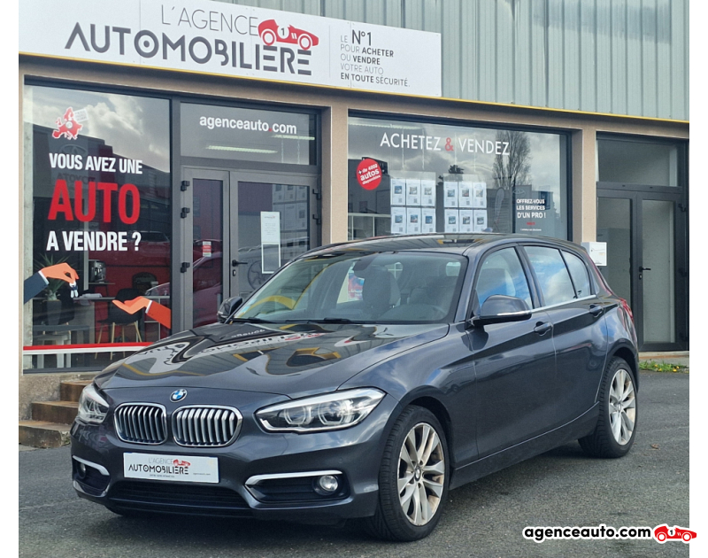 Compra de Coches Usados, Coches Usados Baratos %'|'% Agence Auto Bmw Série 1 114D 1.5D 95 CH URBAN CHIC Gris Año 2015 Manuelle Diesel