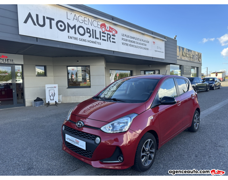 Compra de Coches Usados, Coches Usados Baratos %'|'% Agence Auto Hyundai I10 1.2 87 EDITION MONDIAL Rouge Año 2019 Manuelle Essence