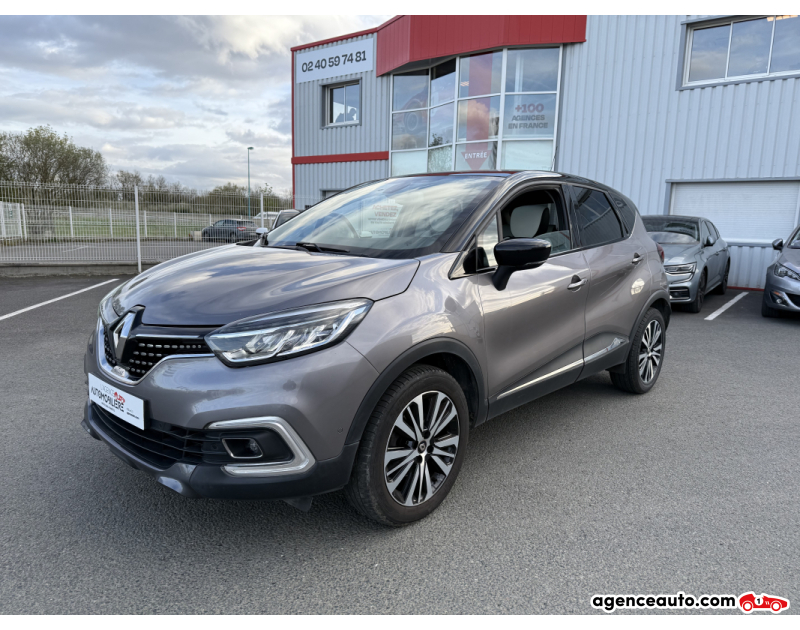 Compra de Coches Usados, Coches Usados Baratos %'|'% Agence Auto Renault Captur 1.2L 120CH INITIALE PARIS | 1ère Main | GARANTIE 6 MOIS Gris Año 2018 Manuelle Essence